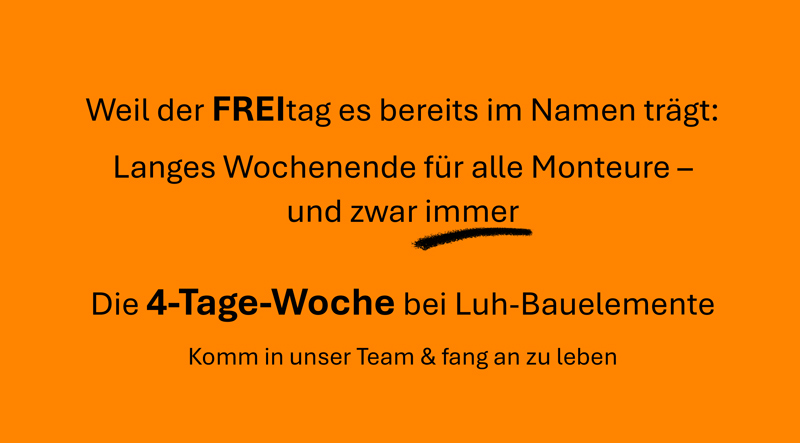 4-Tag-Woche 